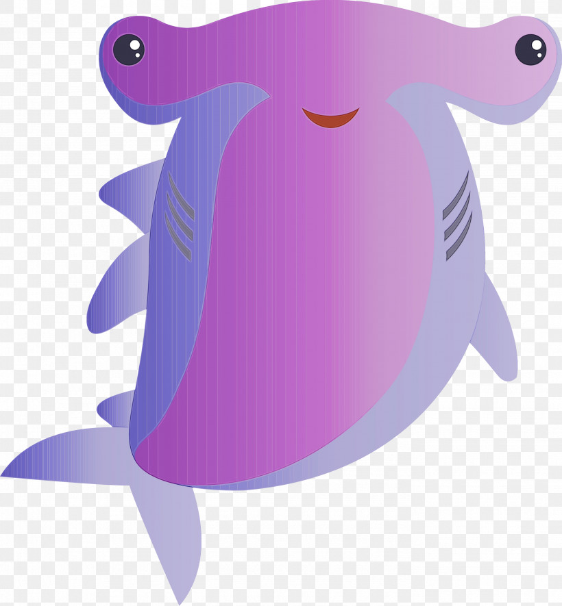 Cartoon Purple Dolphin Sea Turtle, PNG, 2779x3000px, Watercolor, Cartoon, Dolphin, Paint, Purple Download Free