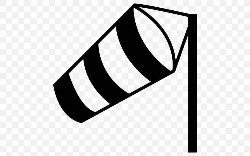 Windsock Clip Art, PNG, 512x512px, Windsock, Black, Black And White, Monochrome, Monochrome Photography Download Free