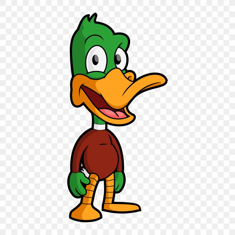 Daffy Duck Donald Duck Tweety Cartoon, PNG, 3000x3000px, Daffy Duck, Animal Figure, Artwork, Beak, Bird Download Free