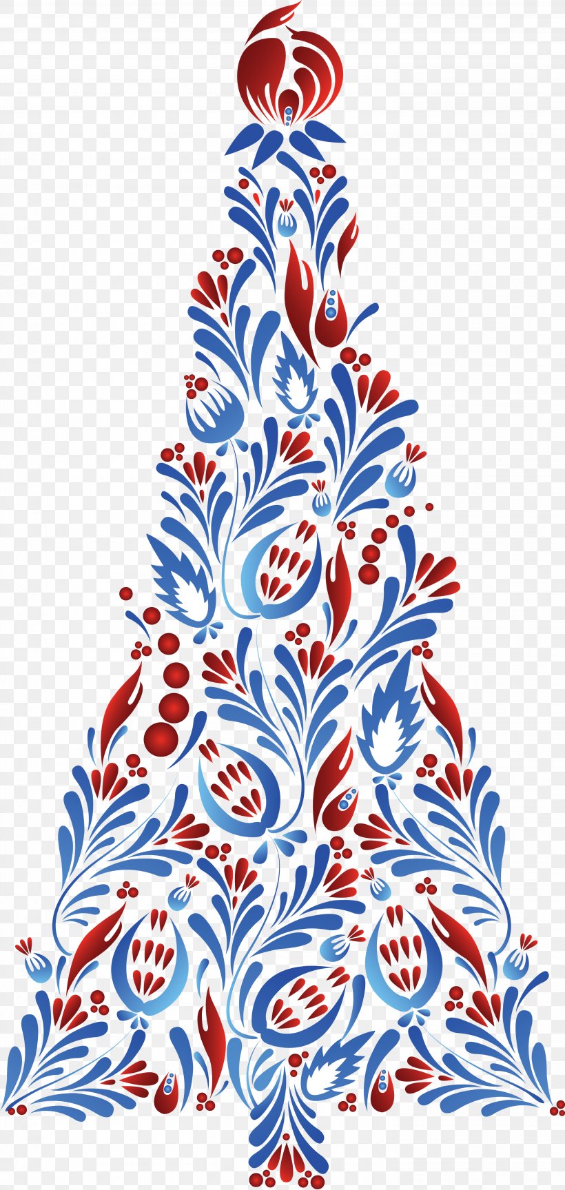 Ded Moroz Christmas New Year Tree, PNG, 2936x6187px, Watercolor, Cartoon, Flower, Frame, Heart Download Free