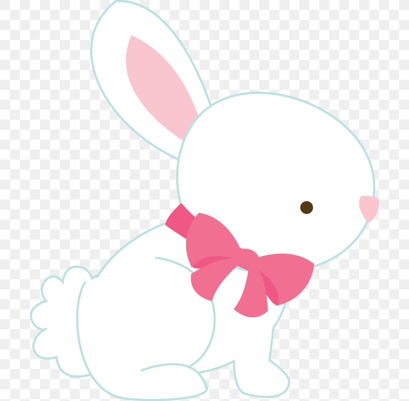 Easter Bunny European Rabbit Clip Art, PNG, 700x804px, Watercolor, Cartoon, Flower, Frame, Heart Download Free