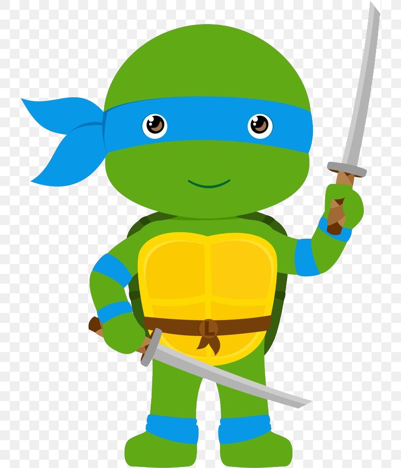 Leonardo Teenage Mutant Ninja Turtles Clip Art, PNG, 736x957px, Leonardo, Cartoon, Fictional Character, Film, Green Download Free