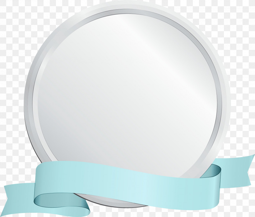 Mirror Mirror, PNG, 3000x2549px, Emblem Ribbon, Mirror, Paint, Watercolor, Wet Ink Download Free