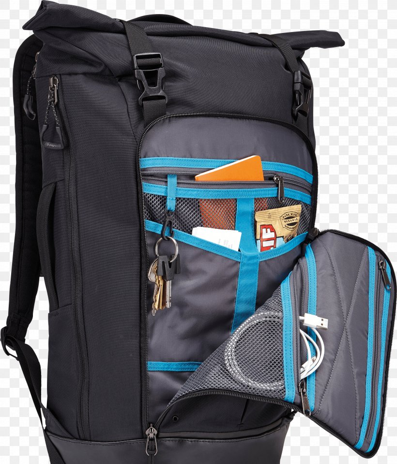 Thule Paramount Backpack Thule Group Laptop, PNG, 2568x2999px, Backpack, Bag, Computer, Electric Blue, Hand Luggage Download Free