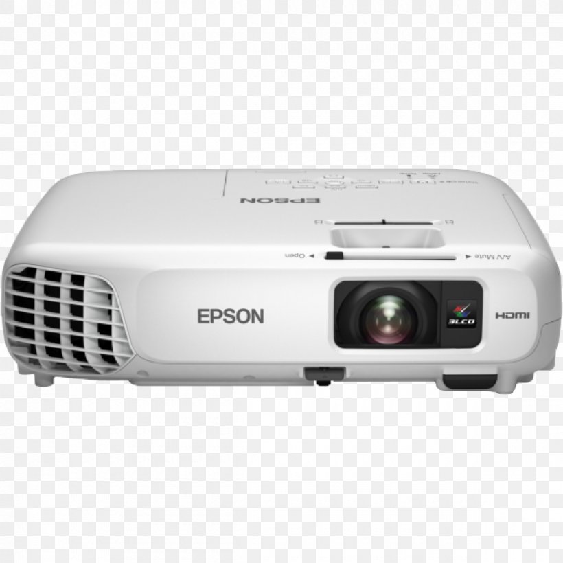 Multimedia Projectors Epson 3LCD XGA, PNG, 1200x1200px, Multimedia Projectors, Electronic Device, Electronics, Electronics Accessory, Epson Download Free