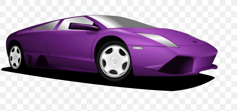 Sports Car Lamborghini Clip Art, PNG, 2400x1125px, Sports Car, Auto Racing, Automotive Design, Automotive Exterior, Brand Download Free