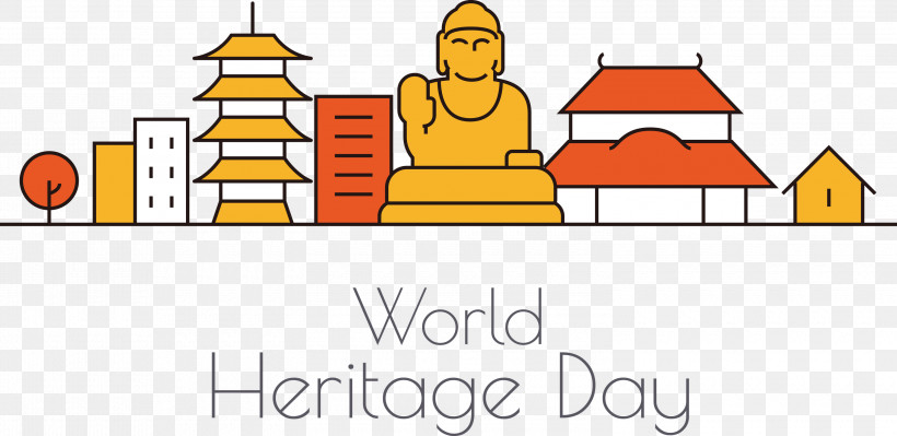World Heritage Day International Day For Monuments And Sites, PNG, 3000x1462px, International Day For Monuments And Sites, Cartoon, Diagram, Geometry, Line Download Free