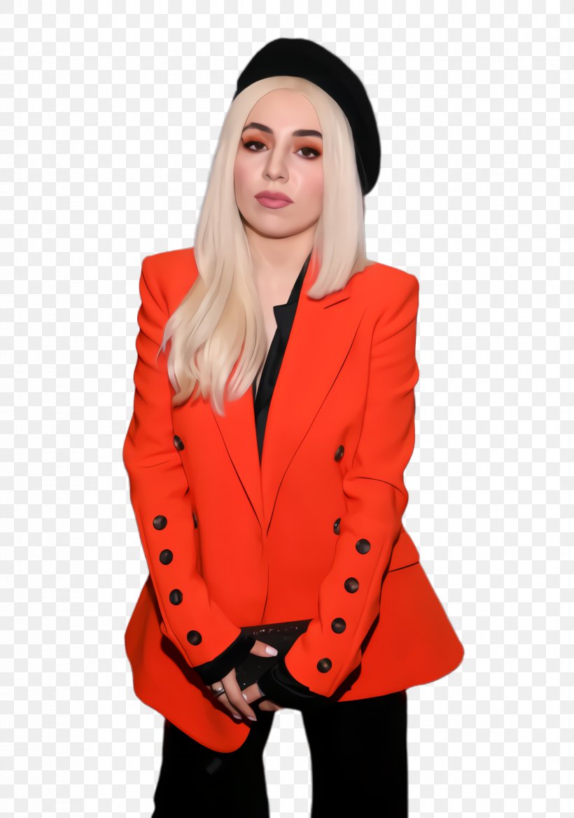 Ava Max, PNG, 1676x2388px, Ava Max, Blazer, Button, Clothing, Coat Download Free