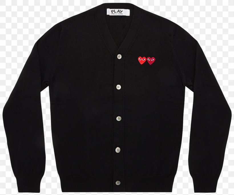 Cardigan Comme Des Garçons Jacket Waistcoat Shirt, PNG, 1000x833px, Cardigan, Black, Button, Chrome Hearts, Comme Des Garcons Download Free