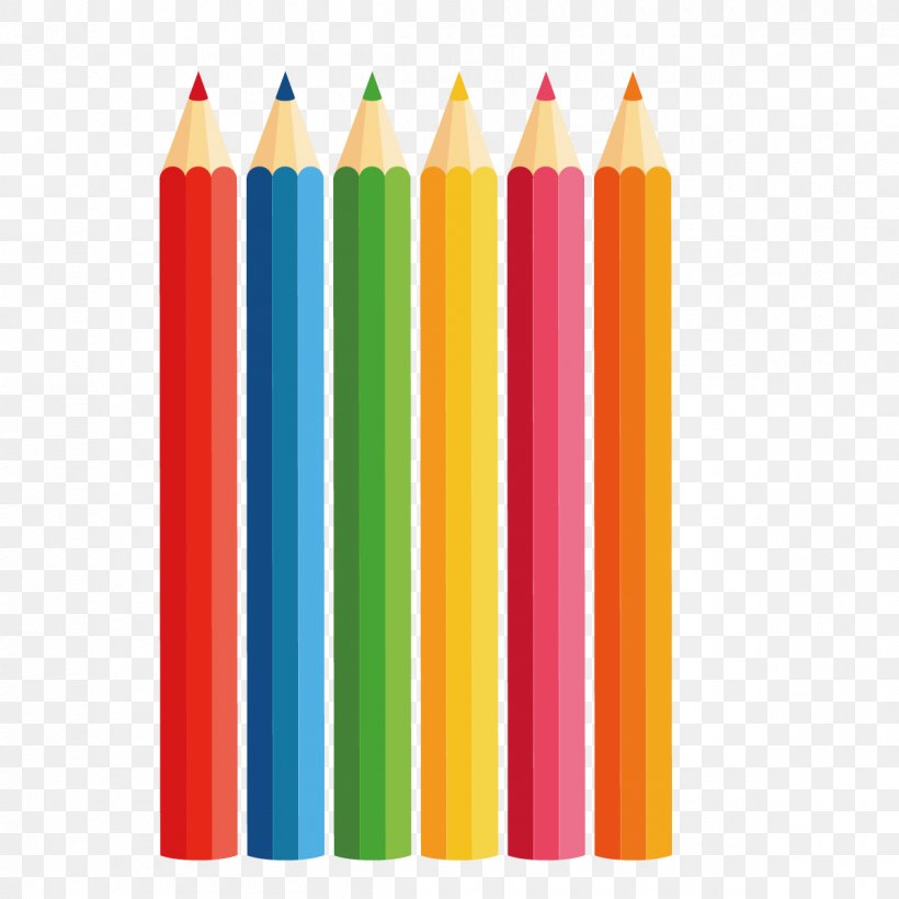 Colored Pencil, PNG, 1200x1200px, Pencil, Color, Colored Pencil, Drawing, Office Supplies Download Free