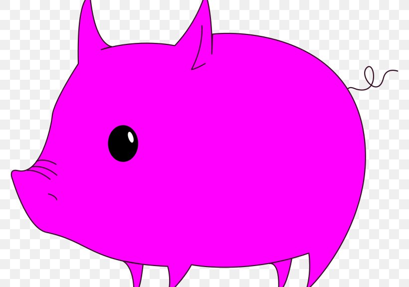 Domestic Pig Line Art Clip Art, PNG, 800x576px, Domestic Pig, Carnivoran, Fictional Character, Head, Line Art Download Free