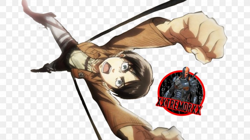 Eren Yeager Mikasa Ackerman Armin Arlert Attack On Titan, Vol. 3, PNG, 1024x576px, Watercolor, Cartoon, Flower, Frame, Heart Download Free