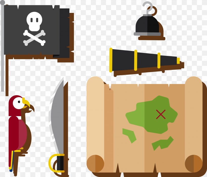 Paper Piracy, PNG, 3856x3290px, Paper, Cartoon, Games, Map, Papagaio De Pirata Download Free