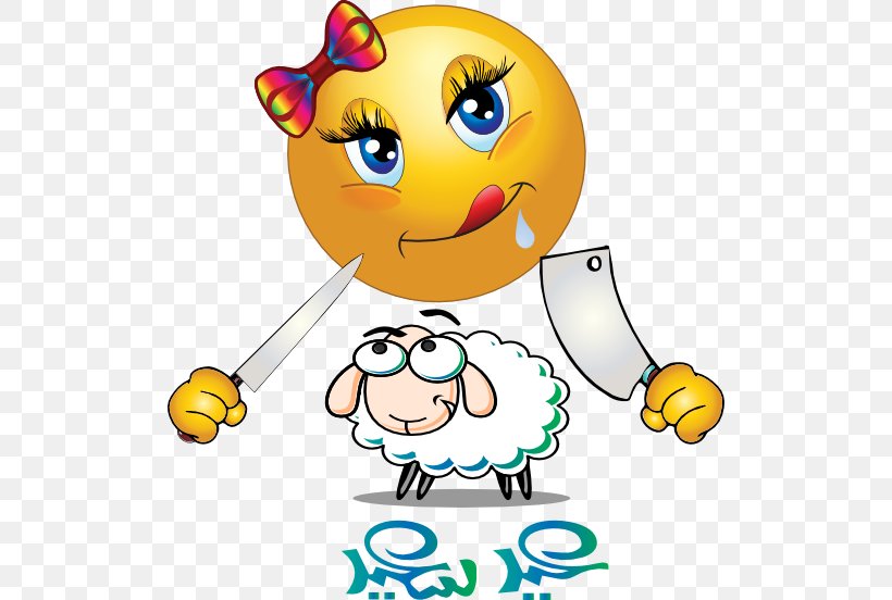 Smiley Emoticon Sheep Clip Art, PNG, 512x552px, Smiley, Animation, Butcher, Emoji, Emoticon Download Free