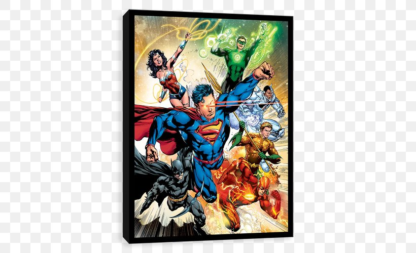 Superman Captain Marvel Wonder Woman Batman The New 52, PNG, 500x500px, Superman, Art, Batman, Captain Marvel, Comics Download Free