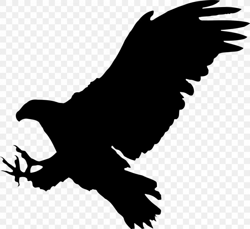 Bald Eagle Bird Silhouette, PNG, 2400x2208px, Bald Eagle, Accipitriformes, Autocad Dxf, Beak, Bird Download Free