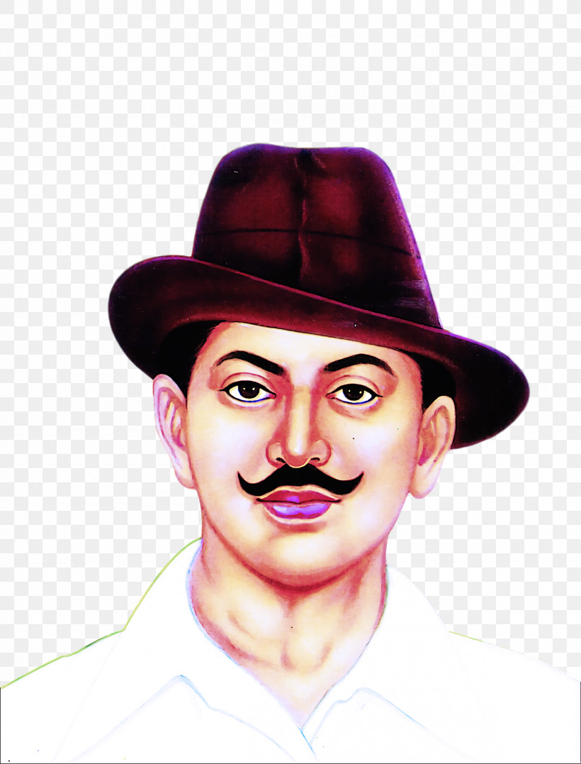 Bhagat Singh Shaheed Bhagat Singh, PNG, 2400x3154px, Bhagat Singh, Bowler Hat, Chin, Costume Accessory, Costume Hat Download Free