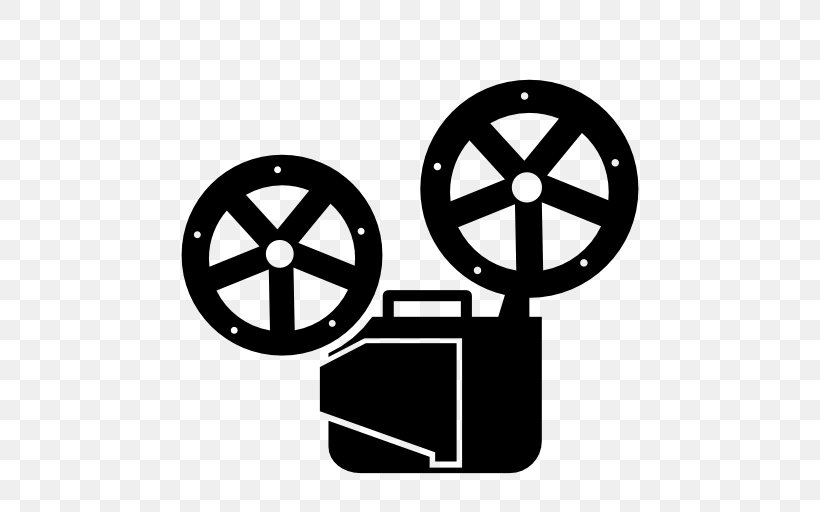 Film Cinema, PNG, 512x512px, Film, Black And White, Brand, Cinema, Cinematography Download Free