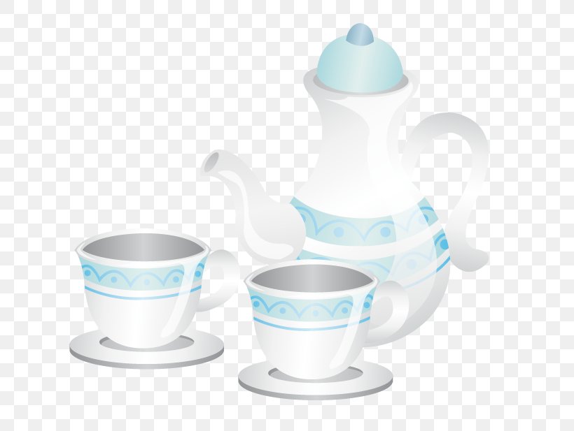 Teapot Kettle Coffee Cup, PNG, 742x617px, Tea, Cartoon, Ceramic, Coffee Cup, Cup Download Free