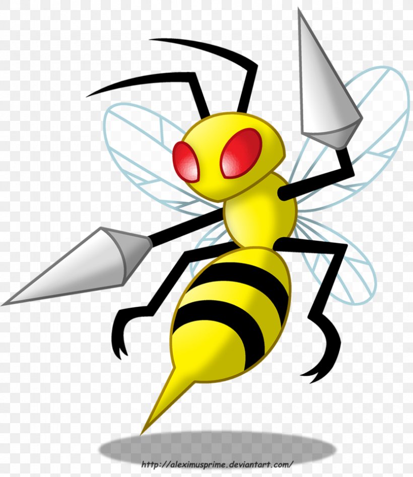 Beedrill Pokémon GO Art Honey Bee, PNG, 832x961px, Beedrill, Art, Artwork, Bee, Butterfree Download Free