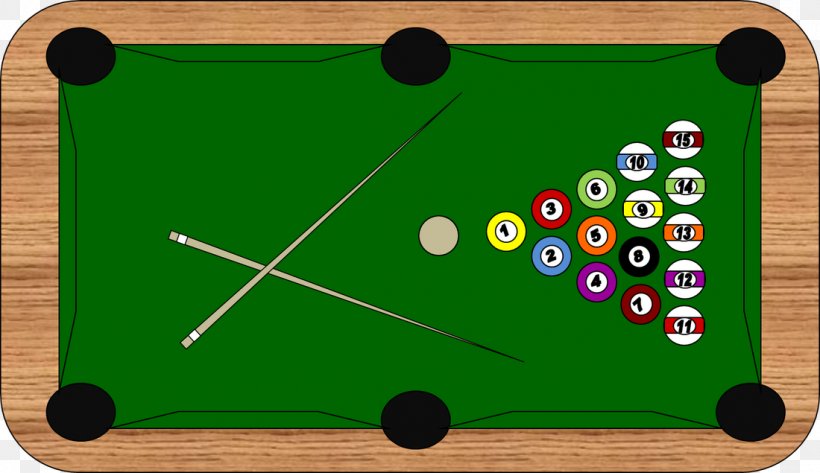 pool game clipart border