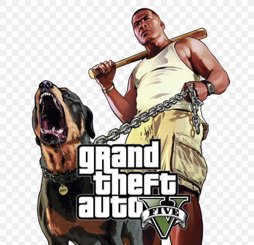 Grand Theft Auto V Grand Theft Auto: San Andreas Grand Theft Auto IV Video Game, PNG, 700x791px, Grand Theft Auto V, Aggression, Album Cover, Carnivoran, Dog Download Free