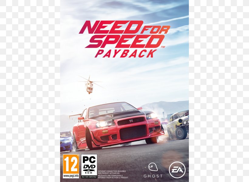 Need For Speed Payback Need For Speed Rivals Shift 2: Unleashed Electronic Arts, PNG, 600x600px, Need For Speed Payback, Advertising, Auto Racing, Automotive Design, Automotive Exterior Download Free