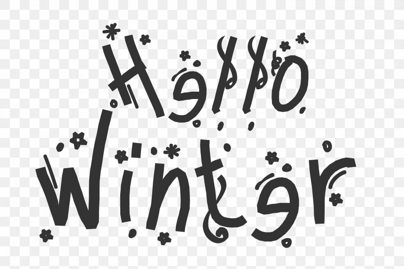 Hello Winter, PNG, 3000x2000px, Logo, Black, Black And White, Black M, Brand Download Free