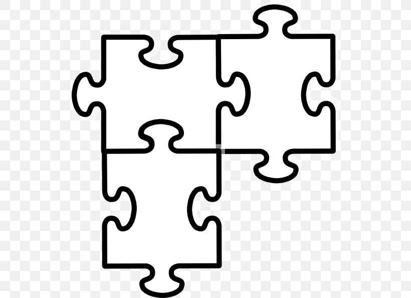Jigsaw Puzzle Clip Art, PNG, 534x594px, Jigsaw Puzzle, Area, Black And White, Blog, Free Content Download Free