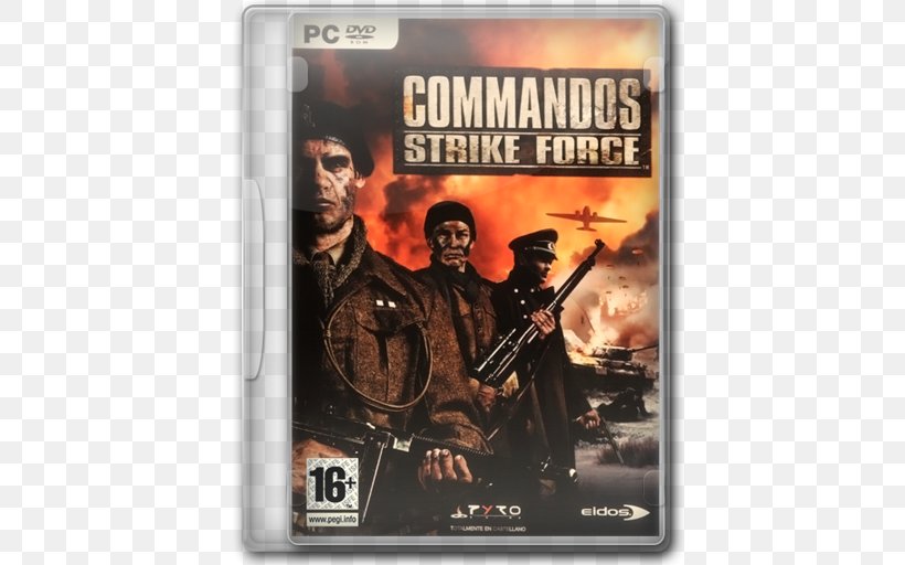 Commandos: Strike Force Commandos: Beyond The Call Of Duty Commandos 3: Destination Berlin PlayStation 2 I.G.I.-2: Covert Strike, PNG, 512x512px, Commandos Strike Force, Action Film, Command Conquer Red Alert 2, Commandos, Commandos 3 Destination Berlin Download Free