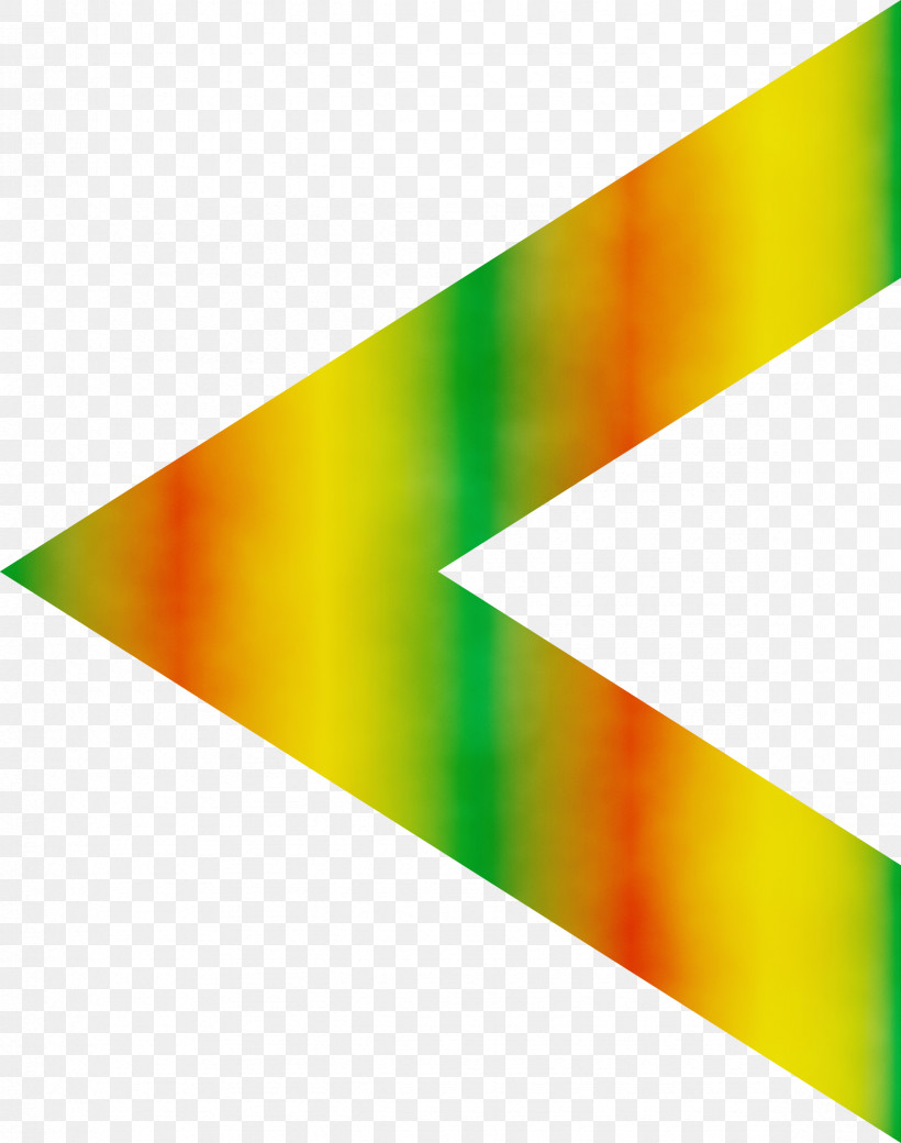 Green Yellow Line Flag Rectangle, PNG, 2364x3000px, Left Arrow, Arrow, Flag, Green, Line Download Free