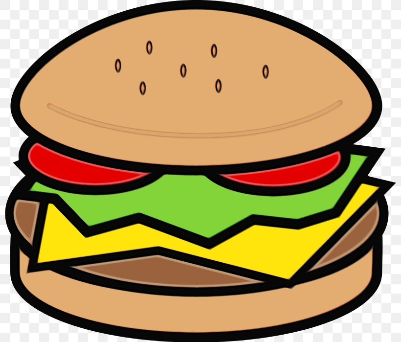 Junk Food Cartoon, PNG, 800x699px, Watercolor, Cheeseburger, Fast Food, Fictional Character, Finger Food Download Free
