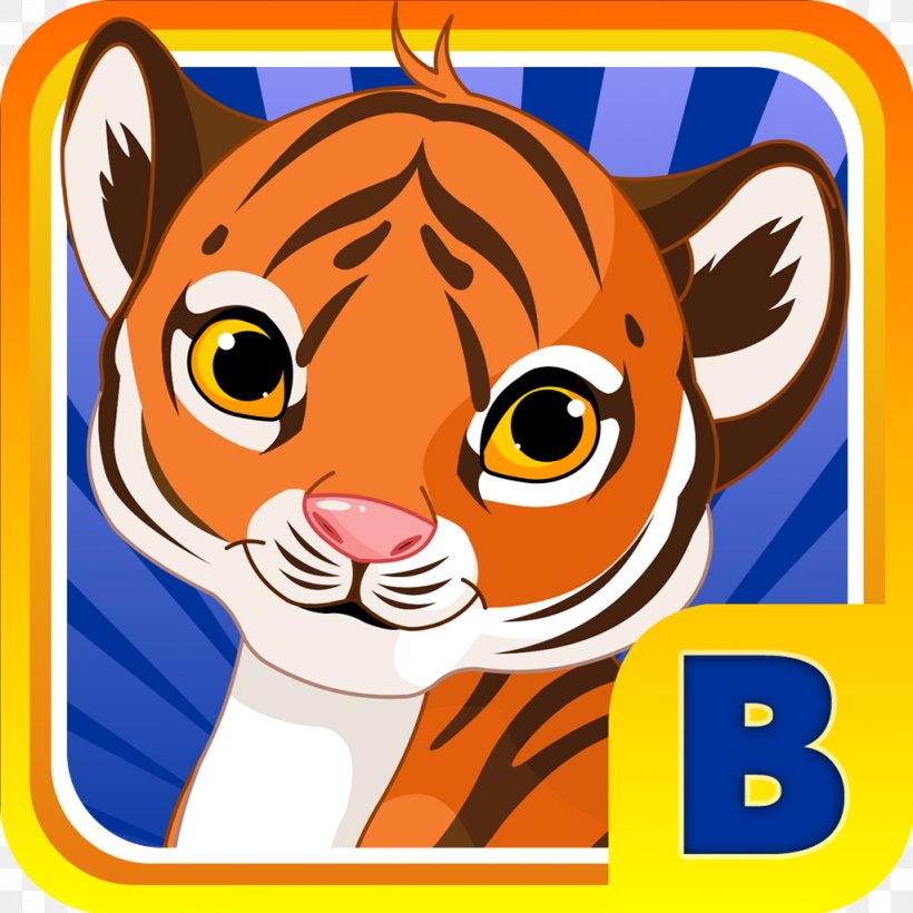 Tiger Royalty-free Clip Art, PNG, 1024x1024px, Tiger, Big Cats, Carnivoran, Cartoon, Cat Download Free
