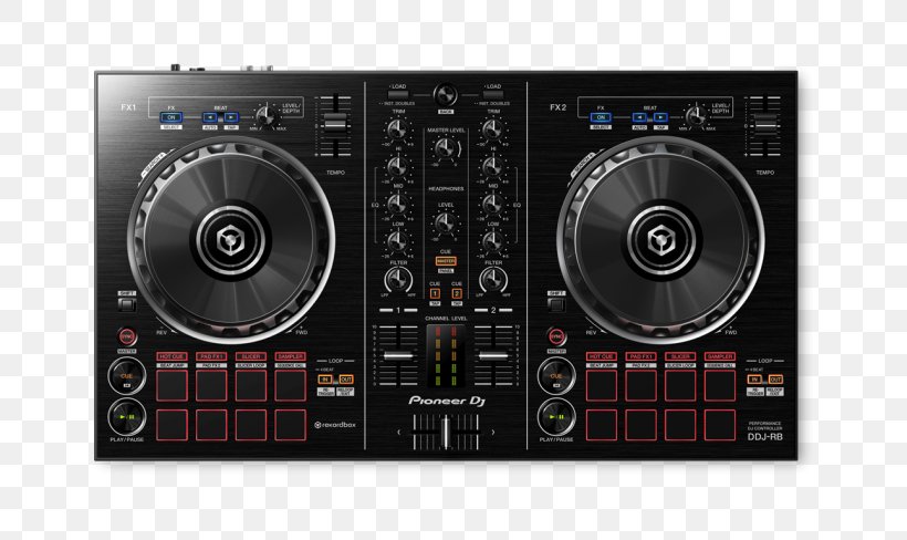 DJ Controller Pioneer DJ Disc Jockey Pioneer DDJ-RB Pioneer HDJ-700, PNG, 650x488px, Dj Controller, Audio, Audio Equipment, Audio Receiver, Cdj Download Free