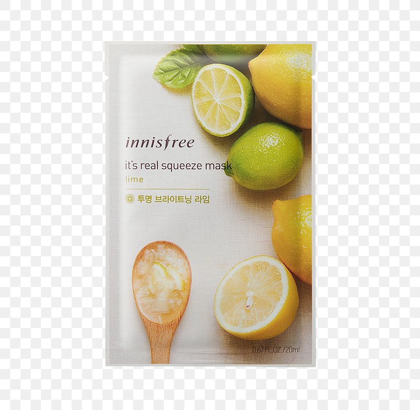 Lime Facial Mask Innisfree Face, PNG, 800x800px, Lime, Business, Citric Acid, Citron, Citrus Download Free