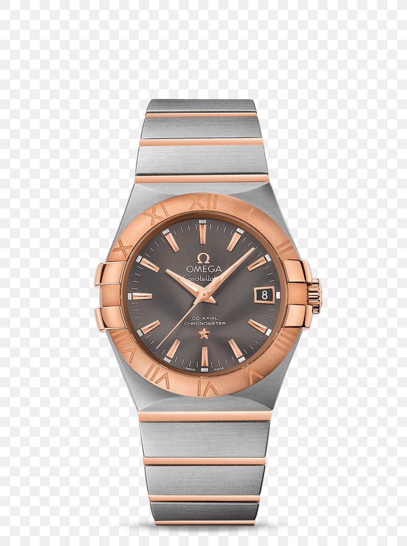 Omega Speedmaster Omega Constellation Omega SA Watch Coaxial Escapement, PNG, 800x1100px, Omega Speedmaster, Automatic Watch, Beige, Bracelet, Brown Download Free