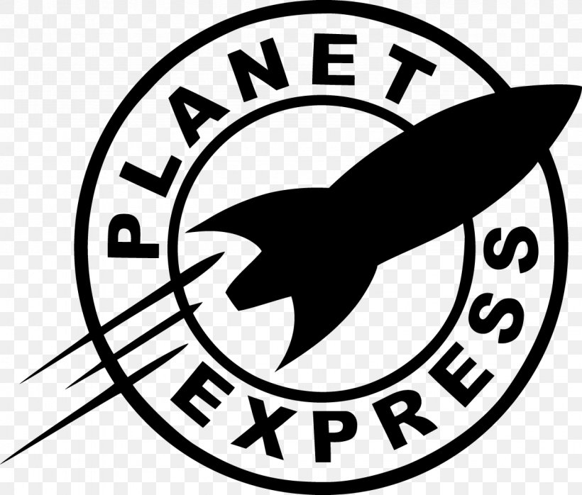 Planet Express Ship T-shirt Decal Sticker, PNG, 1178x1003px, Planet Express Ship, Area, Artwork, Black, Black And White Download Free