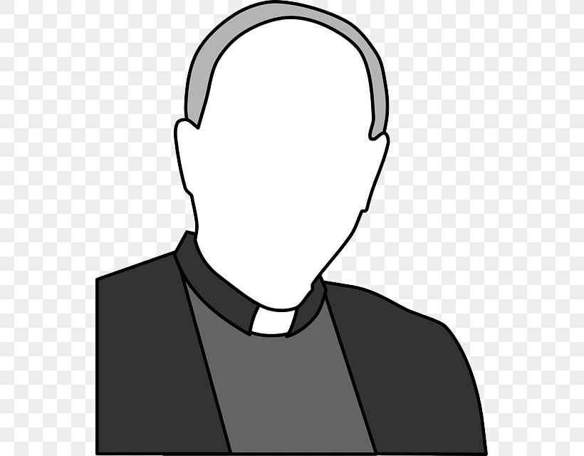 Priesthood In The Catholic Church Clergy Clip Art, PNG, 551x640px, Priest, Black, Black And White, Brand, Clergy Download Free