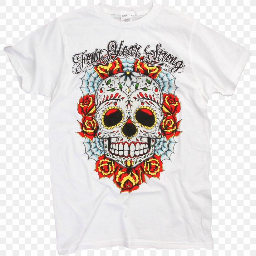 T-shirt Crew Neck Calavera Neckline, PNG, 1600x1600px, Tshirt, Active Shirt, Brand, Calavera, Clothing Download Free