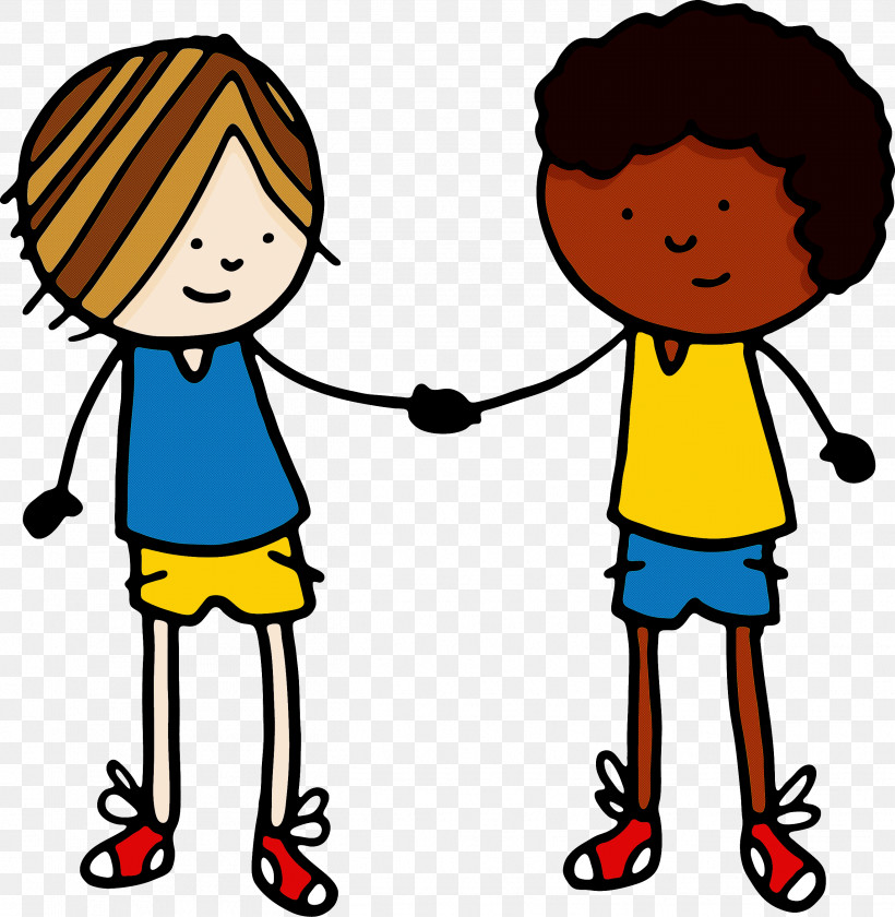 Child Cartoon People Friendship Male, PNG, 2631x2696px, Child, Cartoon, Friendship, Happy, Interaction Download Free