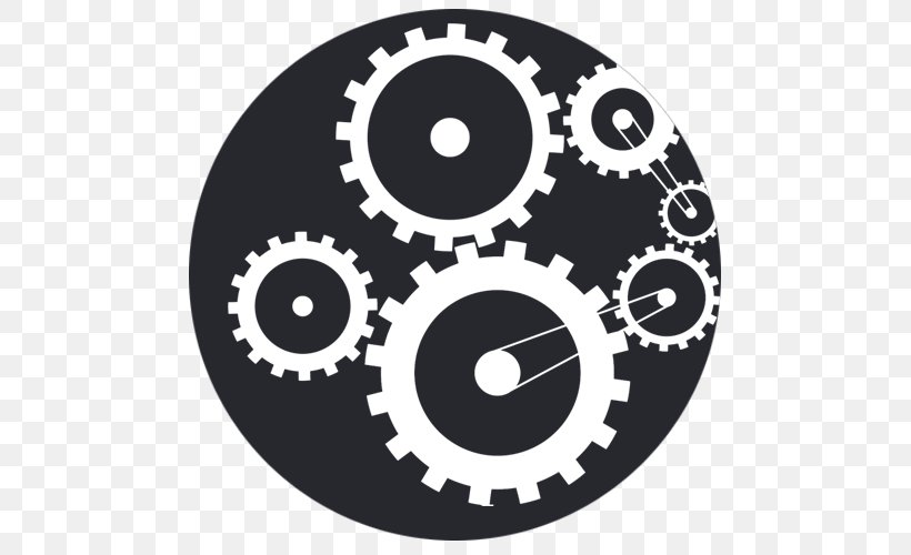 Computer Software Information Technology Information System Alloy Wheel, PNG, 500x500px, Computer Software, Alloy Wheel, Black And White, Clutch Part, Computer Hardware Download Free