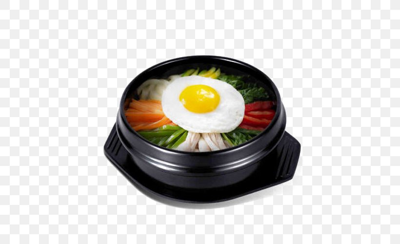 Korean Cuisine Bibimbap Clay Pot Cooking Bowl, PNG, 500x500px, Korean Cuisine, Asian Food, Bap, Bibimbap, Bowl Download Free