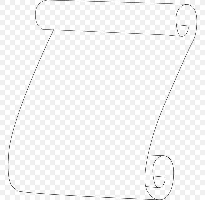 Scroll Drawing Clip Art, PNG, 756x800px, Scroll, Area, Black And White, Drawing, Line Art Download Free
