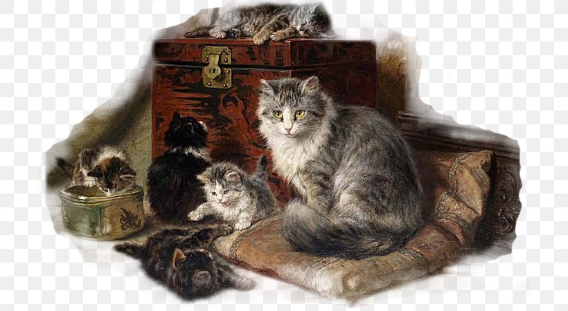 Kitten Maine Coon Fat Cat Art: Famous Masterpieces Improved By A Ginger Cat With Attitude Whiskers Painting, PNG, 747x450px, Kitten, Art, Artist, Carnivoran, Cat Download Free