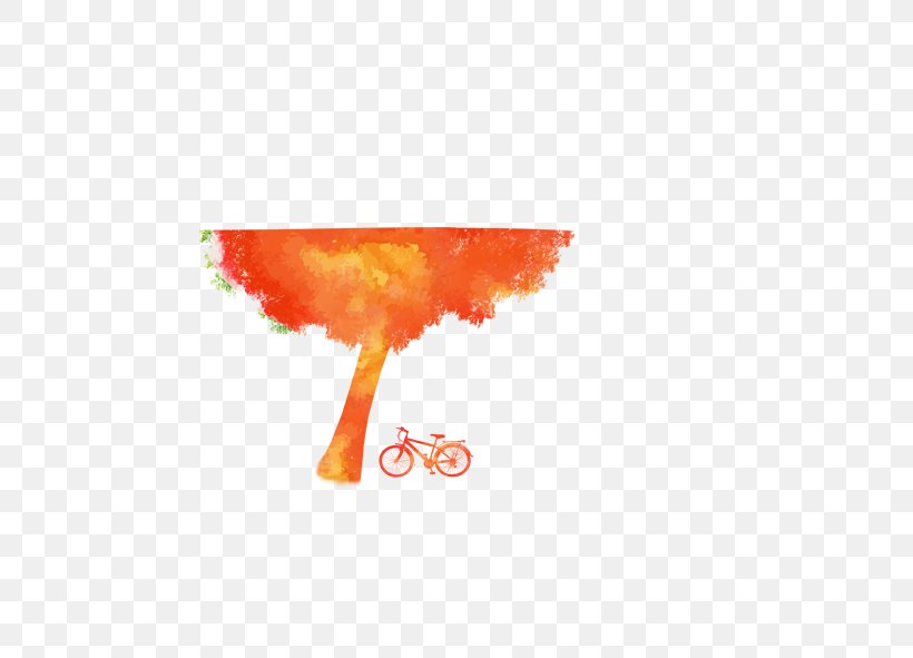 Bicycle, PNG, 591x591px, Bicycle, Bicycle Wheels, Illustration, Orange, Red Download Free