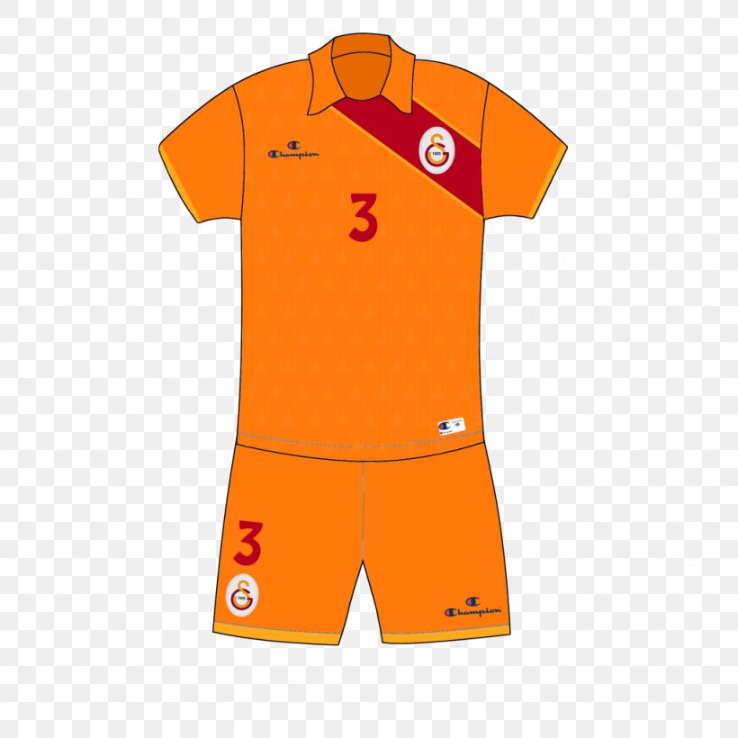Galatasaray S.K. T-shirt Uniform Kit Sportswear, PNG, 1024x1024px, Galatasaray Sk, Active Shirt, Clothing, Collar, Football Download Free