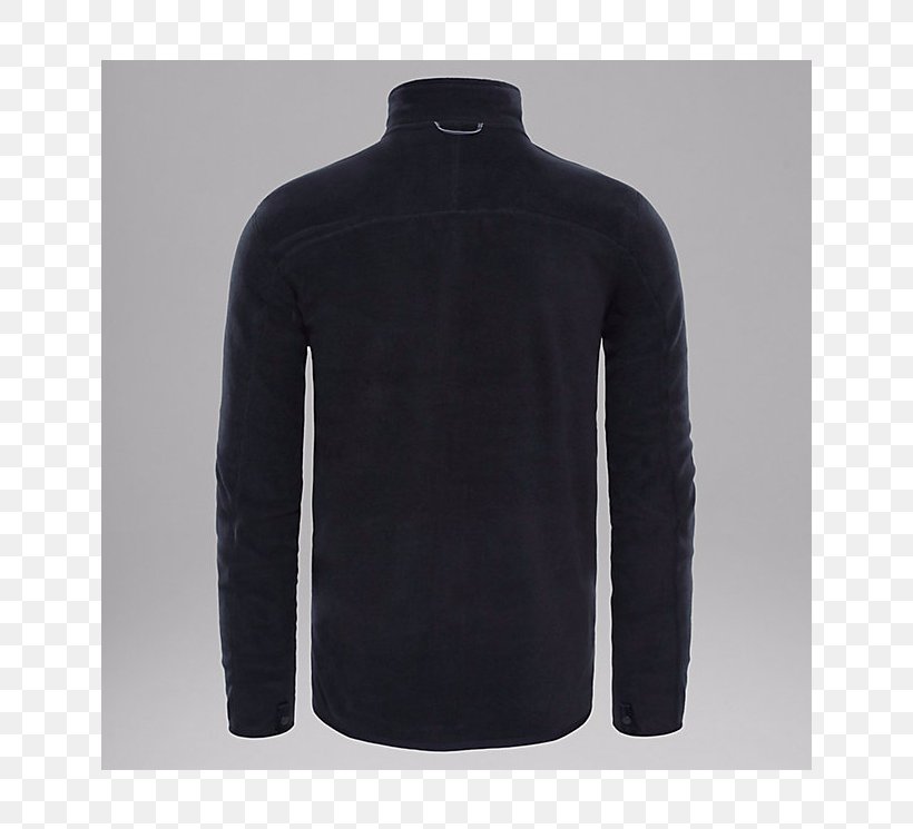 Polar Fleece Sleeve Neck Black M, PNG, 638x745px, Polar Fleece, Black, Black M, Button, Jacket Download Free