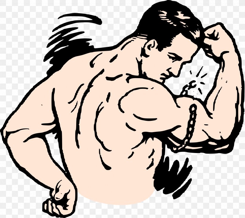 Strongman Bodybuilding Clip Art, PNG, 2400x2140px, Watercolor, Cartoon, Flower, Frame, Heart Download Free