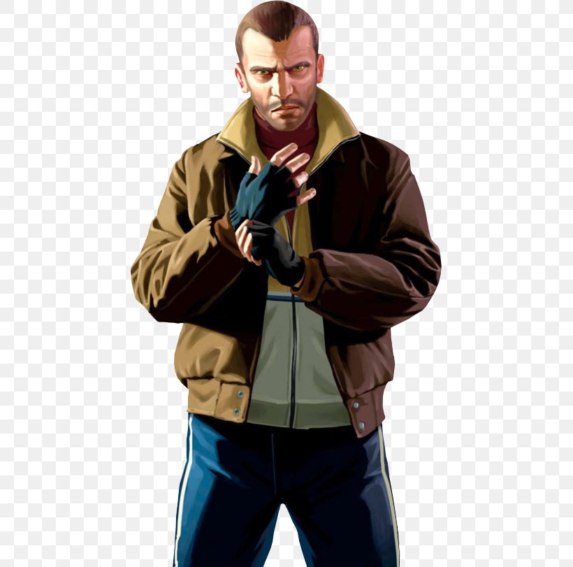Grand Theft Auto IV: The Lost And Damned Grand Theft Auto V Niko Bellic Grand Theft Auto III The Godfather, PNG, 445x811px, Grand Theft Auto V, Android, Facial Hair, Game, Gentleman Download Free