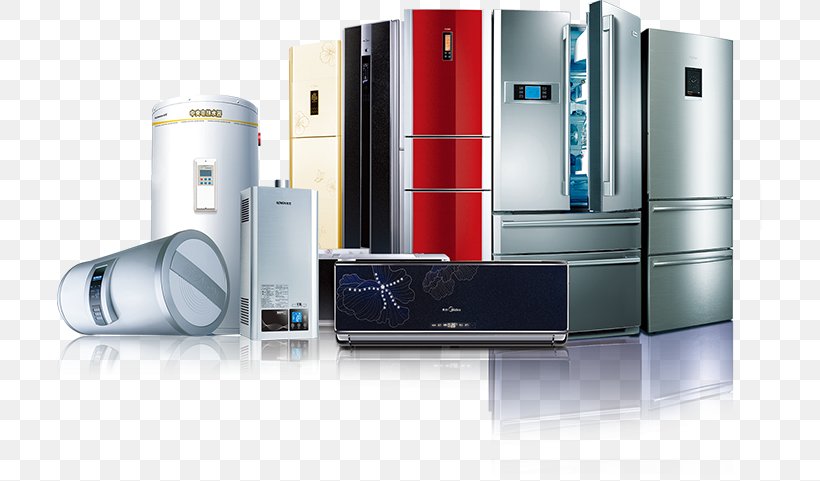Refrigerator Home Appliance Haier Electricity Washing Machine, PNG, 705x481px, Refrigerator, Advertising, Air Conditioning, Electricity, Exhaust Hood Download Free
